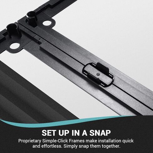 اطارات الواح فوم عازلة للصوت، تركيب وازالة لوحات المعالجة الصوتية، اطارات خاصة بنقرة بسيطة، تصميم معياري، سهلة الاضافة والازالة in Kuwait