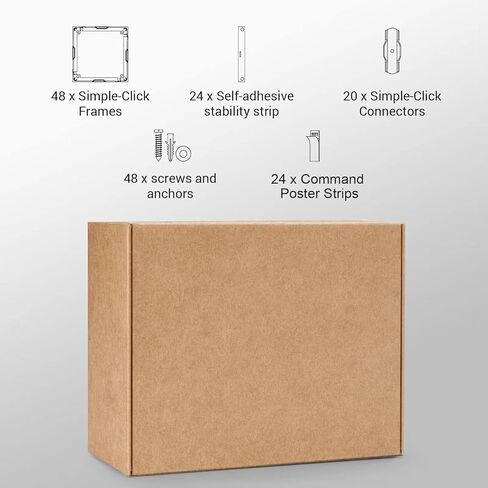 اطارات الواح فوم عازلة للصوت، تركيب وازالة لوحات المعالجة الصوتية، اطارات خاصة بنقرة بسيطة، تصميم معياري، سهلة الاضافة والازالة in Kuwait