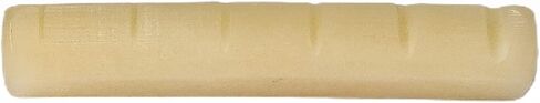 Miwayer 2 Pack 6-12 String Guitar Untreated Unbleached Bone Nut, Guitar Bridge Nuts, Cut from Whole Bones, 52x10x6mm in Kuwait