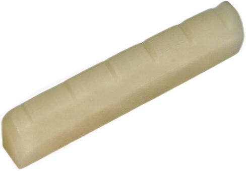 Miwayer 2 Pack 6-12 String Guitar Untreated Unbleached Bone Nut, Guitar Bridge Nuts, Cut from Whole Bones, 52x10x6mm in Kuwait