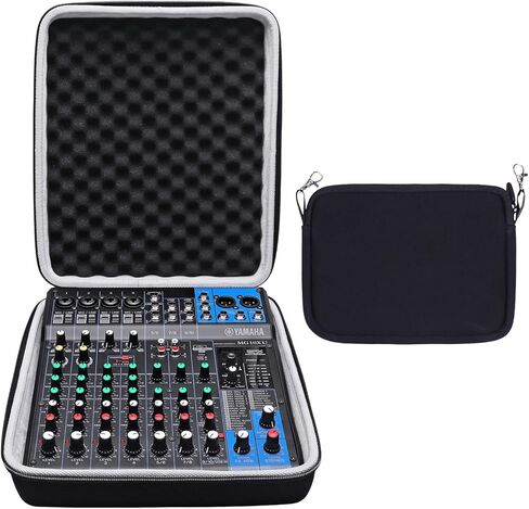 جراب صلب من XANAD لهاتف YAMAHA MG10XU أو MG10 أو MG0610-Input خلاط ستيريو مع غطاء تخزين صغير - حقيبة تخزين حمل in Kuwait