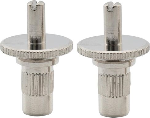 Musiclily Pro Metric Sized M4 Nashville Tune-o-matic Bridge Studs and Bushings for Epiphone Les Paul Style Guitar, Black (Set of 2) in Saudi Arabia