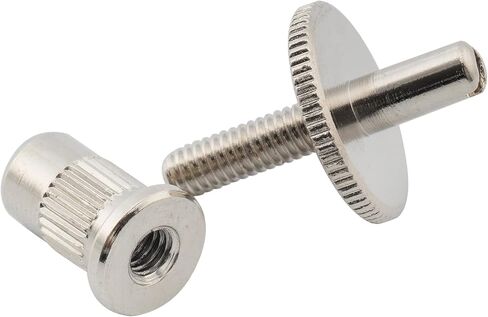 Musiclily Pro Metric Sized M4 Nashville Tune-o-matic Bridge Studs and Bushings for Epiphone Les Paul Style Guitar, Black (Set of 2) in Saudi Arabia