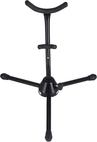 حامل ألتو ساكسفون، حامل ساكسفون قابل للطي، آلة موسيقية محمولة، تصميم قاعدة مثلثة، يوفر المساحة، تركيب بسيط in Kuwait