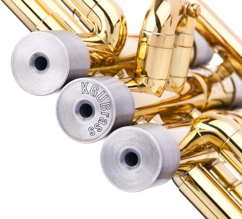 Trumpet Trim Kit for improving the sound. for all Yamaha (All YTR) Trumpet. Custom made KGUBrass (MEDIUM, Antique Bronze Lacquer) in Saudi Arabia