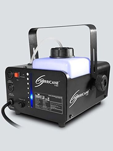 CHAUVET DJ Hurricane 1101 آلة الضباب مع خزان LED مضيء سعة 1.3 لتر in Kuwait