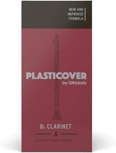 Rico Plasticover Bb Clarinet Reeds, Strength 1.0, 5-pack in Saudi Arabia