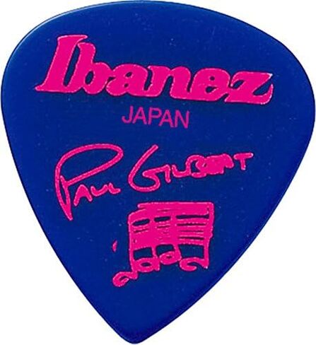Ibanez B1000PG Paul Gilbert Signature Picks 6 Pack (B1000PGBK),Black in Kuwait