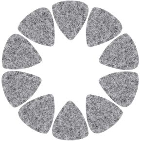 Vbest life Music Felt Picks Ukulele Plectrum Guitar Plectrum Wool Felt Picks 3mm Plectrums White Black Gray Instrument Accessory in Kuwait