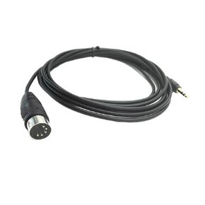 SinLoon 5-Pin DIN-Male Cable, 5 Pin Din Plug to 3.5mm(1/8in) TRS Stereo Male Jack Stereo Audio Cable for Playing The Musical Instrument Signal Output 3m (10 feet,3.5M-5 DIN M) in Kuwait