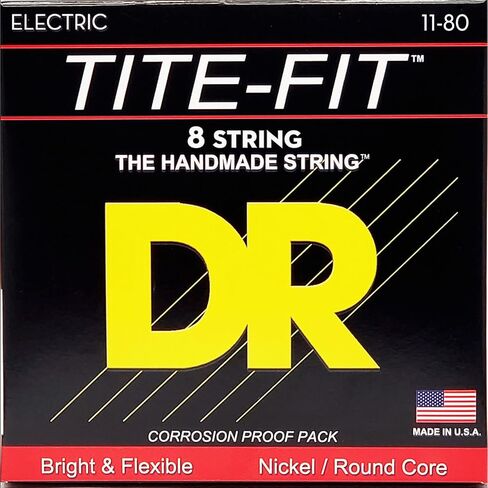DR Strings TITE FIT Electric Guitar Strings (TF8-11) in Kuwait