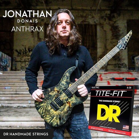 DR Strings TITE FIT Electric Guitar Strings (TF8-11) in Kuwait