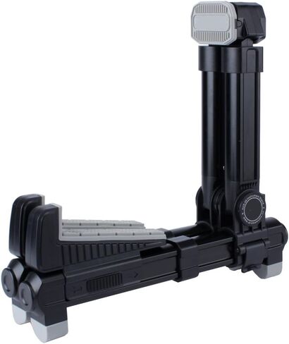 حامل قيثارة بإطار متين وسهل الطي من سبائك الألومنيوم، باللون الأسود in Kuwait