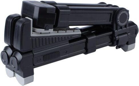 حامل قيثارة بإطار متين وسهل الطي من سبائك الألومنيوم، باللون الأسود in Kuwait