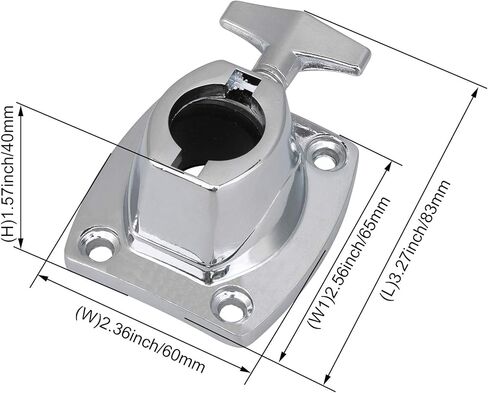 BQLZR سبائك الزنك توم سيمبال حامل المشبك باس طبل توم جبل قوس لمجموعة الطبل in Kuwait