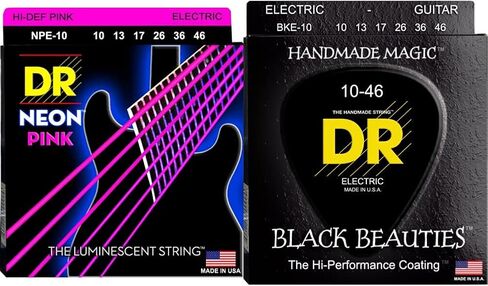 أوتار جيتار كهربائي HI-DEF NEON من DR (NPE-10) in Kuwait