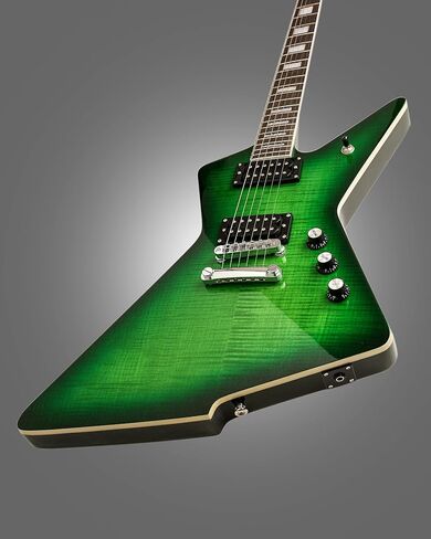 WestCreek Revenge Right Handed Electric Guitar with Heavy Metal Humbucker Pickups, Jumbo Frets, and Mahogany Body in Saudi Arabia