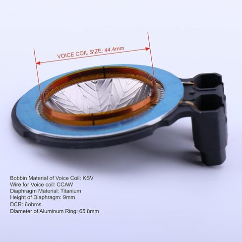 SPATHIPHYLLUM Replacement Speaker Diaphragm for JBL/Selenium - RPD210Ti / D210Ti Driver, 8 Ohm in Kuwait