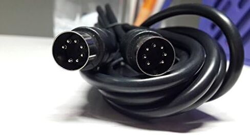 7 Pin Din Midi Cable Male to Male 9ft 3m Controller Interface Audio Cable for Bang & Olufsen, Naim, Quad.Stereo SystemsCable in Saudi Arabia