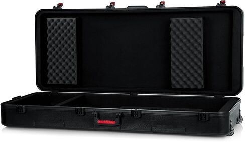 Gator Cases Frequent Flyer's Series Molded Flight Case for 61-Note Keyboards with TSA Approved Locking Latches and Recessed Wheels, (GTSA-KEY61) in Kuwait