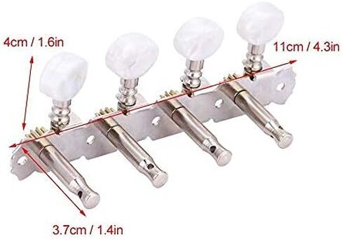 Mandolin Tuning Pegs, 4L4R Machine Heads String Tuning Pegs for 8 Strings Mandolin Instruments Accessory Other string instrument accessories in Kuwait