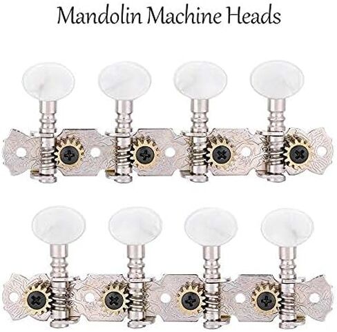 Mandolin Tuning Pegs, 4L4R Machine Heads String Tuning Pegs for 8 Strings Mandolin Instruments Accessory Other string instrument accessories in Kuwait