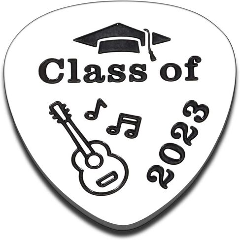 Class of 2023 Guitar Picks Graduation Gifts for Him Her Teen Boy Girl Guitar Player Music Students Senior College Middle High School 5th 8th 12th Grade Daughter Son Graduate Master Phd Best Friend Kid in Saudi Arabia