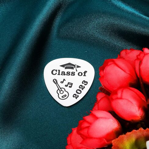 Class of 2023 Guitar Picks Graduation Gifts for Him Her Teen Boy Girl Guitar Player Music Students Senior College Middle High School 5th 8th 12th Grade Daughter Son Graduate Master Phd Best Friend Kid in Saudi Arabia