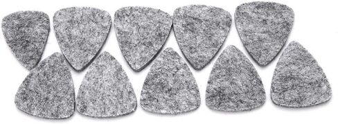 Vbest life Music Felt Picks Ukulele Plectrum Guitar Plectrum Wool Felt Picks 3mm Plectrums White Black Gray Instrument Accessory in Kuwait