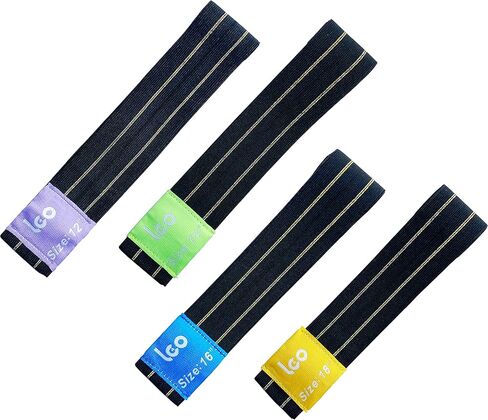 LEO Premium 4 قطع من خنق الصنج لمجموعة الطبول، ترقية كتم الصنج فائق المرونة لممارسة الطبول الهادئة، ملحقات الطبل المحمولة لتخفيف الصوت (رفيع) in Kuwait