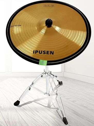 LEO Premium 4 قطع من خنق الصنج لمجموعة الطبول، ترقية كتم الصنج فائق المرونة لممارسة الطبول الهادئة، ملحقات الطبل المحمولة لتخفيف الصوت (رفيع) in Kuwait