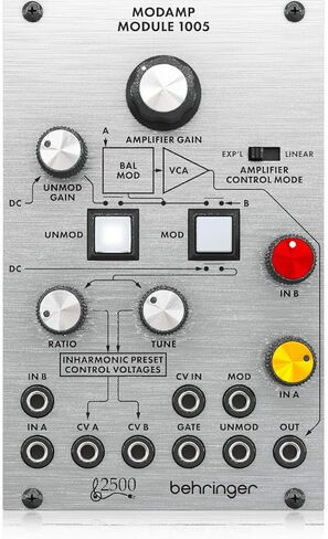 Behringer MODAMP MODULE 1005 Legendary 2500 Series Ring Modulator and VCA Module for Eurorack in Saudi Arabia