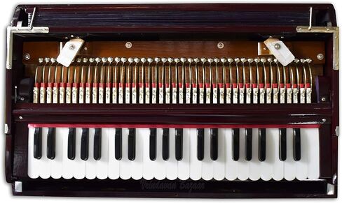 فريندافنابازار دوت كوم هارمونيوم فاخر محمول، ماهوجني داكن، 2 قصبة، 3.5 اوكتاف in Kuwait