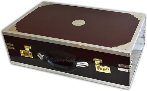 فريندافنابازار دوت كوم هارمونيوم فاخر محمول، ماهوجني داكن، 2 قصبة، 3.5 اوكتاف in Kuwait