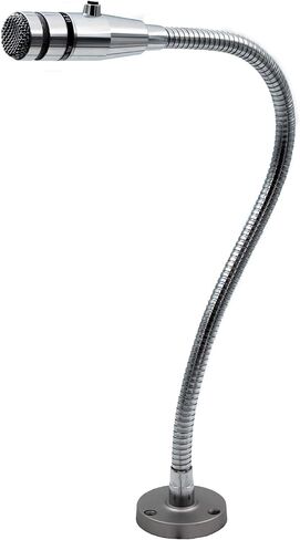 Rebuild Skills 515SBG-18X Cardioid Dynamic Low Z Microphone with 18" Inch Gooseneck and Push-to-Talk Switch in Saudi Arabia