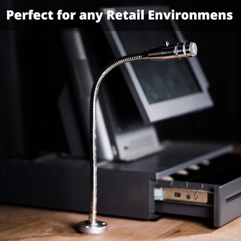 Rebuild Skills 515SBG-18X Cardioid Dynamic Low Z Microphone with 18" Inch Gooseneck and Push-to-Talk Switch in Saudi Arabia