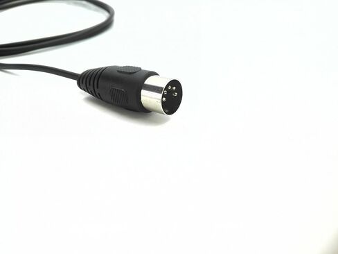 كابل ذكر 5-Pin DIN، قابس 5 Pin Din MIDI إلى 3.5 مم (1/8 بوصة) كابل صوت ستيريو TRS ستيريو ذكر لتشغيل مخرج إشارة الآلة الموسيقية الإلكترونية 3 متر (10 أقدام، 3.5M-5 DIN M) in Saudi Arabia