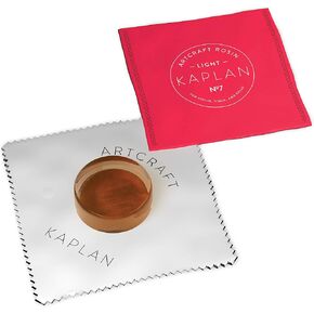 D'Addario Kaplan Violin Rosin - Artcraft Rosin for Violin, Cello, Bass, Viola Bows - Dark, No. 7