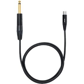 Shure WA303 2' Standard Guitar Cable with 1/4" Connector on Each End (Pack of 2) in Saudi Arabia