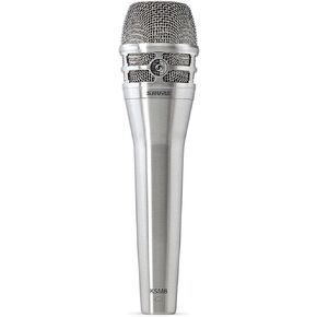 Shure KSM8 Dualdyne Vocal Microphone - Cardioid Dynamic Mic with 2 Ultra Thin Diaphragms and Reverse Airflow Technology for Unmatched Control of Proximity Effect, Presence Peaks, and Bleed - Black