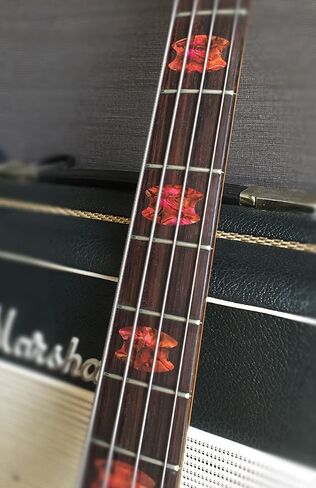 Jakamoto Oval Crown Block Base Position Mark Musical Instrument Inlay Sticker (MX) FB-298OC-MX in Saudi Arabia