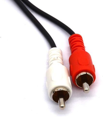 5 Pin Midi to RCA Cable, 5-Pin Din Male to 2 RCA Phono Male Plugs Audio Lead Cord for Bang & Olufsen, Naim, Quad, Stereo Systems in Saudi Arabia
