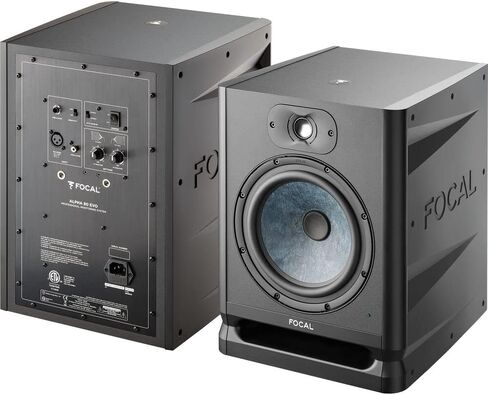 Focal Alpha 80 Evo Active 8" Studio Monitor (Pair) Bundle Sub One Active Dual 8" Subwoofer in Saudi Arabia