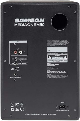 Samson MediaOne M50 5" Powered Studio Monitors - Pair in Saudi Arabia