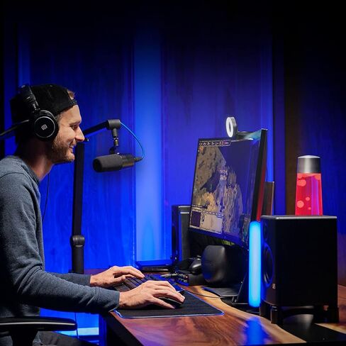 بري سونوس شاشات ستوديو اي 4.5 ثنائية الاتجاه 4.5 انش مع ار سي ايه، 1/4 انش تي ار اس، موصلات 1/8 انش (زوج) حزمة مع وسادات عزل صوتي بلوكويل 2 × و2 × 10 انش كيبلات اداة مستقيمة (1/4 انش) in Kuwait