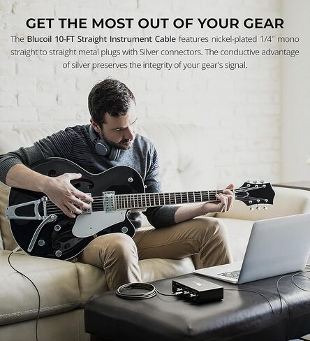 بري سونوس شاشات ستوديو اي 4.5 ثنائية الاتجاه 4.5 انش مع ار سي ايه، 1/4 انش تي ار اس، موصلات 1/8 انش (زوج) حزمة مع وسادات عزل صوتي بلوكويل 2 × و2 × 10 انش كيبلات اداة مستقيمة (1/4 انش) in Kuwait