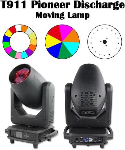 V-Show T911 Pioneer 300W شعاع متحرك رأس ضوء - MSD فضي 300 LL 14r شاربي ستيج رأس متحرك DMX أضواء حفلات المسرح لعرض DJ ديسكو بار in Kuwait