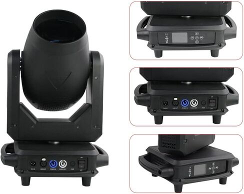 V-Show T911 Pioneer 300W شعاع متحرك رأس ضوء - MSD فضي 300 LL 14r شاربي ستيج رأس متحرك DMX أضواء حفلات المسرح لعرض DJ ديسكو بار in Kuwait