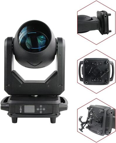 V-Show T911 Pioneer 300W شعاع متحرك رأس ضوء - MSD فضي 300 LL 14r شاربي ستيج رأس متحرك DMX أضواء حفلات المسرح لعرض DJ ديسكو بار in Kuwait