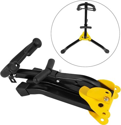 حامل ألتو/تينور ساكس - قابل للطي (12") & قابل للتعديل - تصميم قاعدة مثلثة من KUWAN in Kuwait